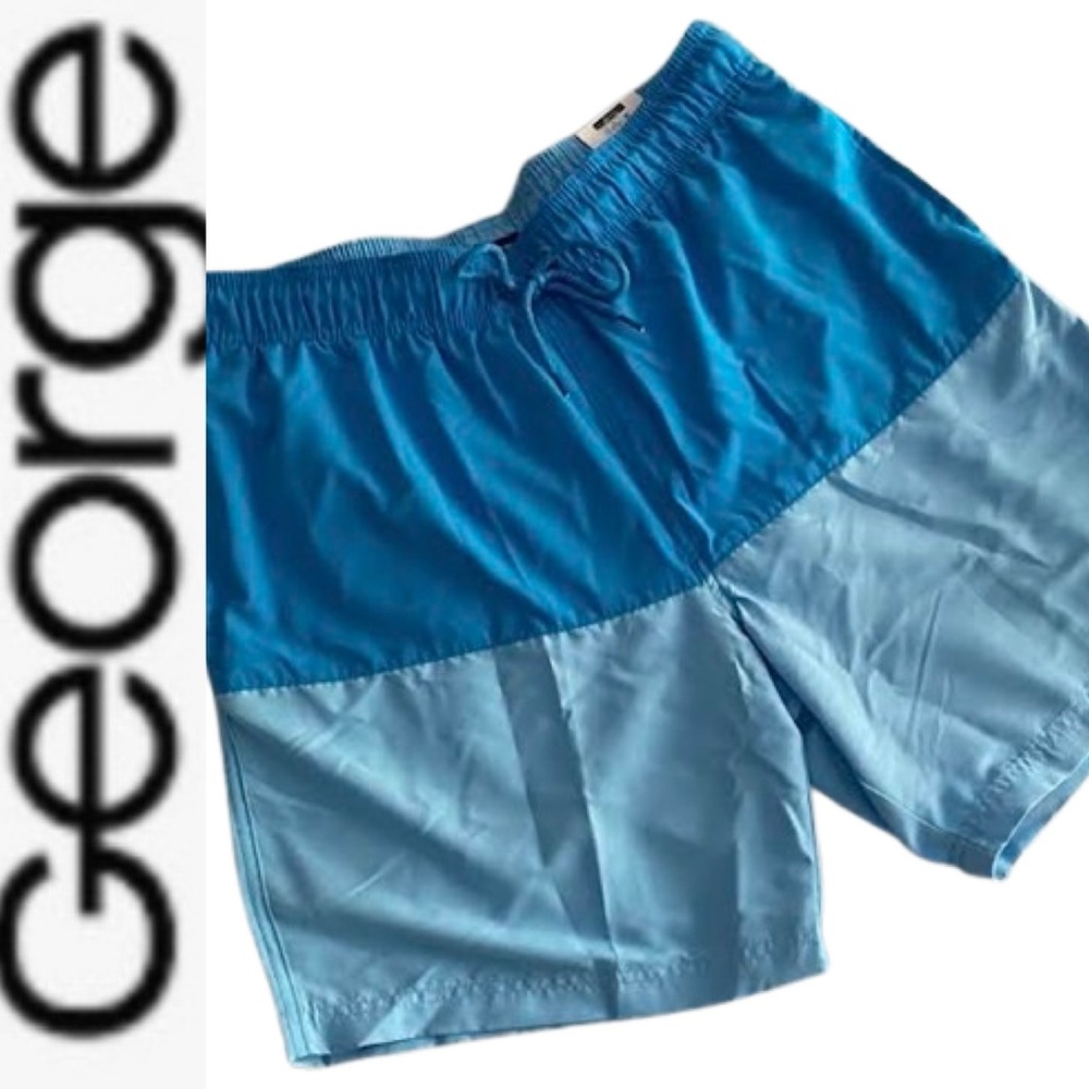 🇺🇸Men’s All Guy Short Swim Trunks George Above The Knee - Picture 10 of 11